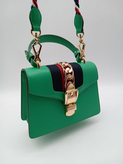 GUCCI Mini Sylvie Top Handle
