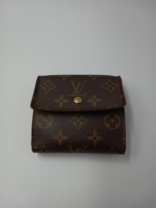 LOUIS VUITTON Monogram Elise Wallet