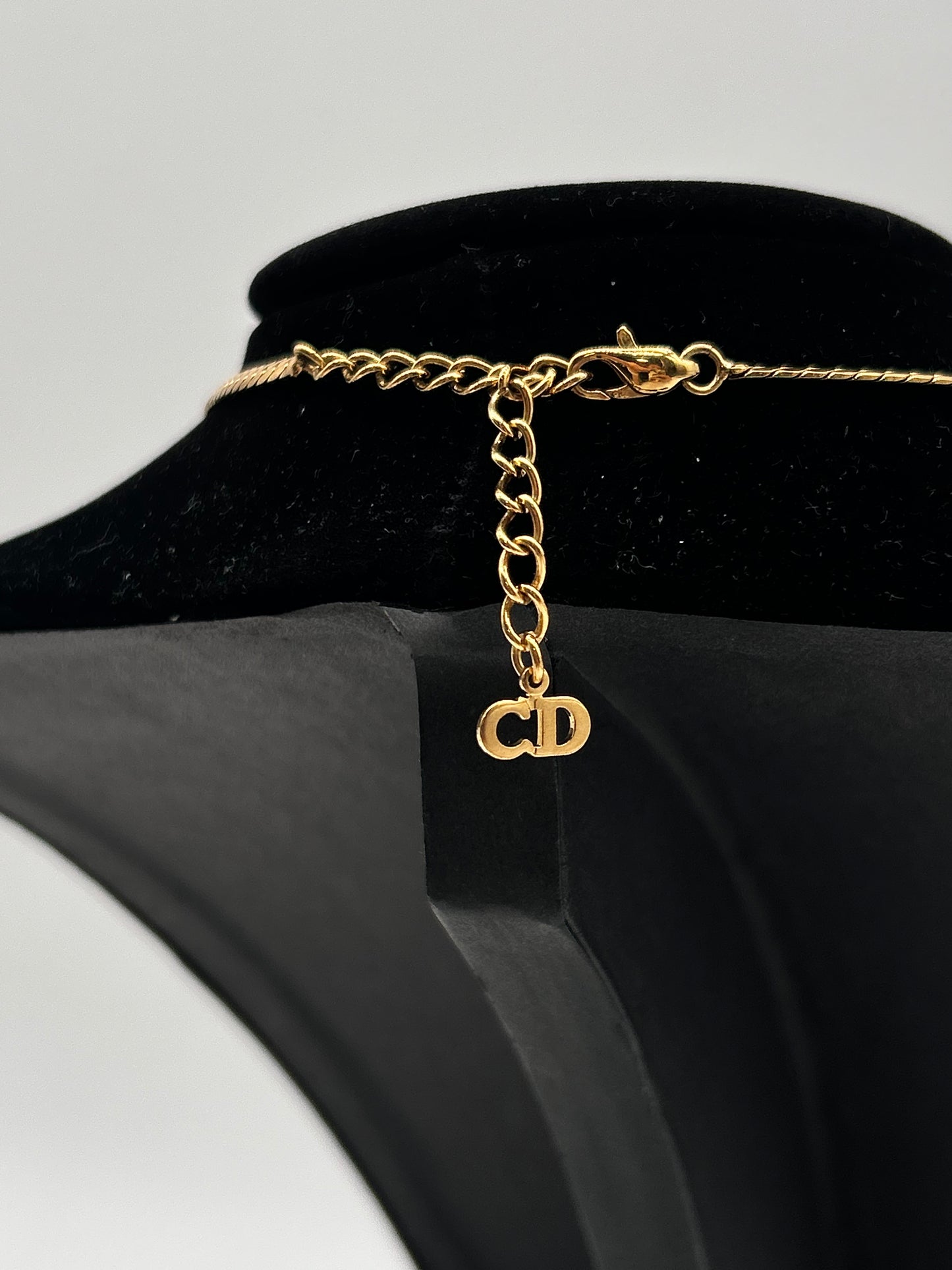 DIOR Necklace with Faux Pearls