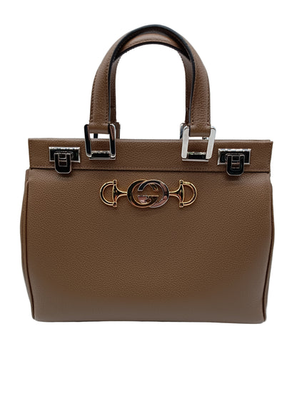 GUCCI Interlocking GG Horsebit Zumi Top Handle