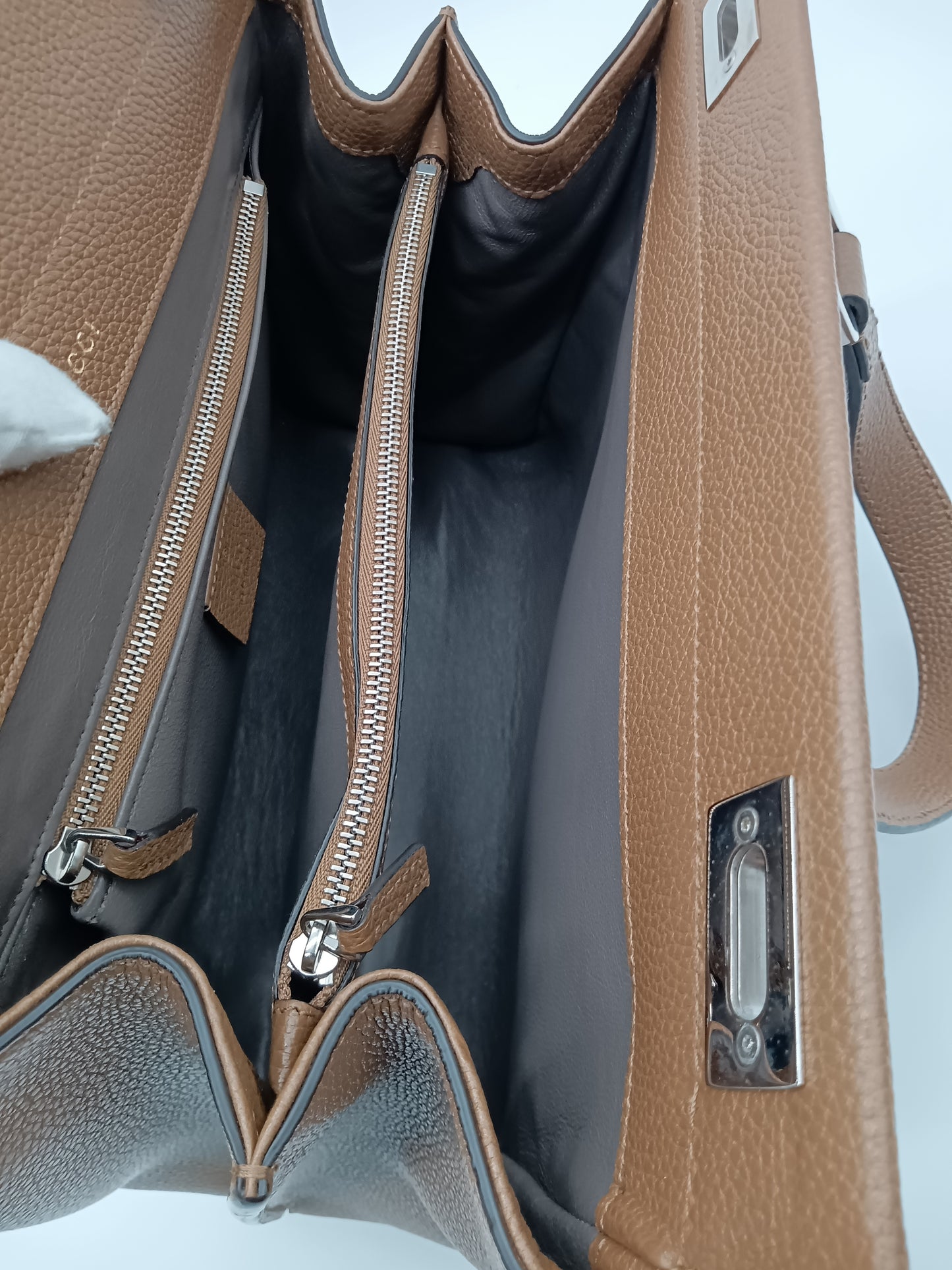 GUCCI Interlocking GG Horsebit Zumi Top Handle