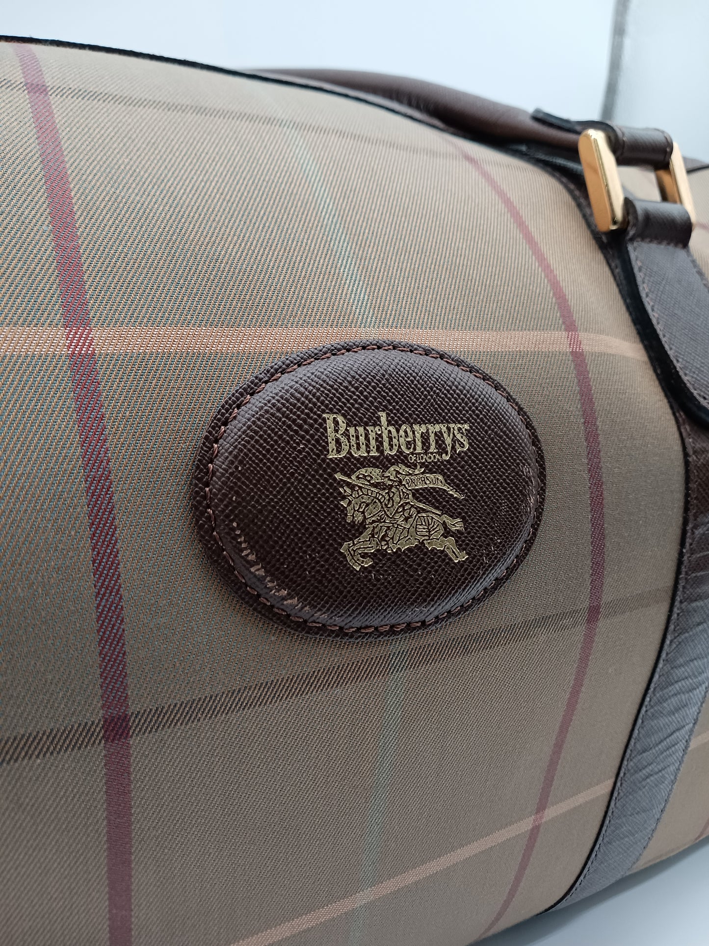 BURBERRY Vintage Boston Bag