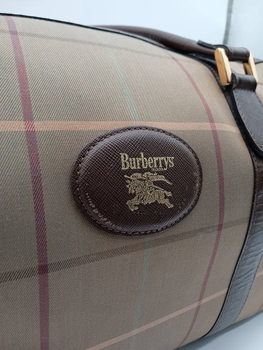 BURBERRY Vintage Boston Bag