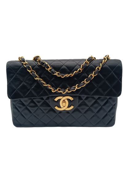 CHANEL Lambskin Maxi Flap