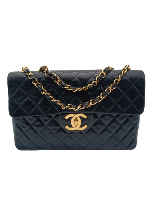 CHANEL Lambskin Maxi Flap