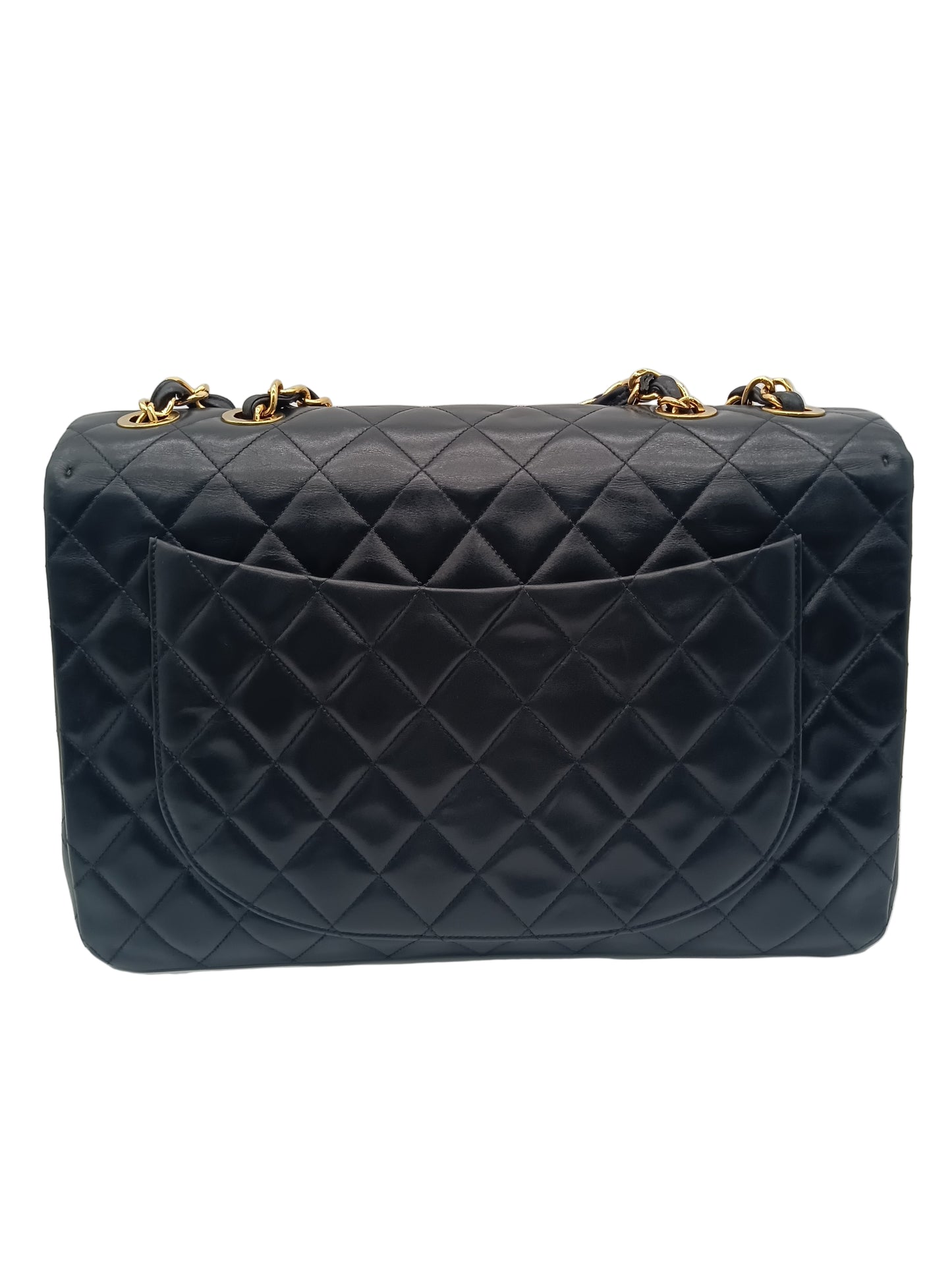 CHANEL Lambskin Maxi Flap