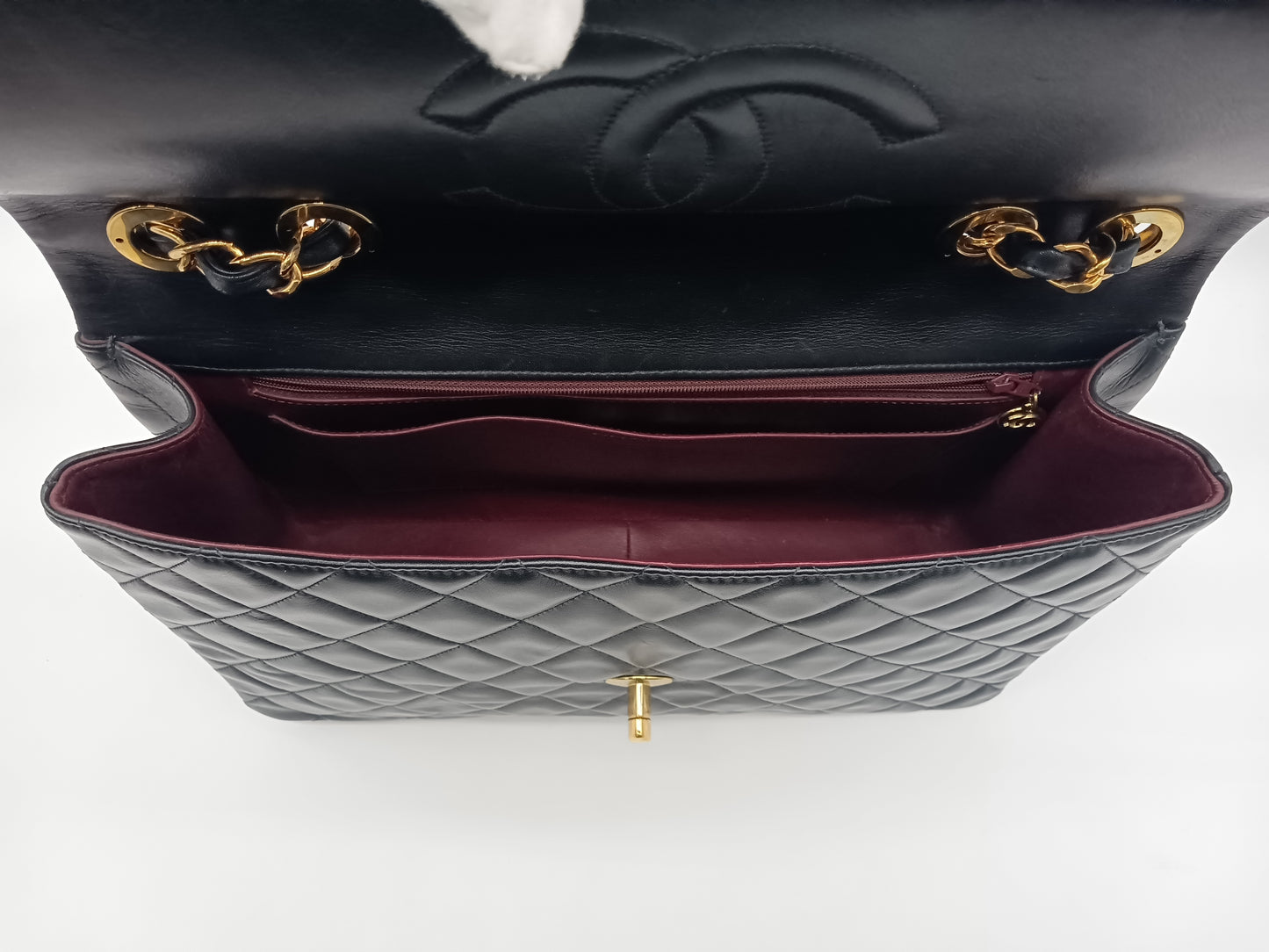 CHANEL Lambskin Maxi Flap