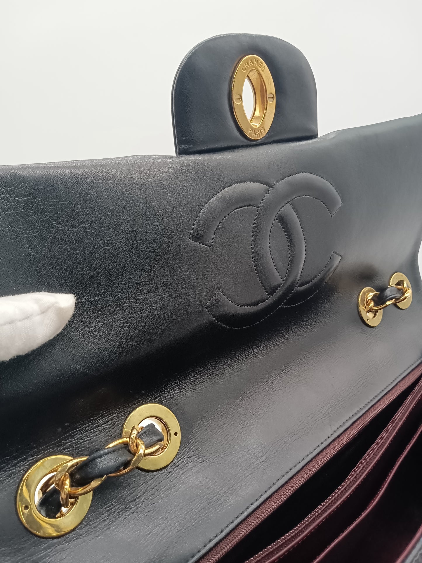 CHANEL Lambskin Maxi Flap