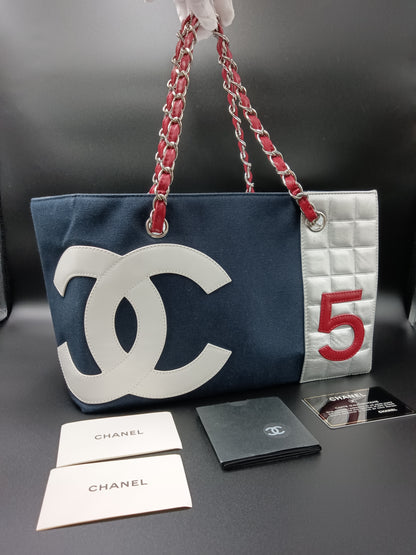 CHANEL Vintage No.5 Chain Tote