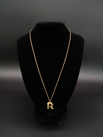 LOUIS VUITTON LV & ME R Initial Necklace
