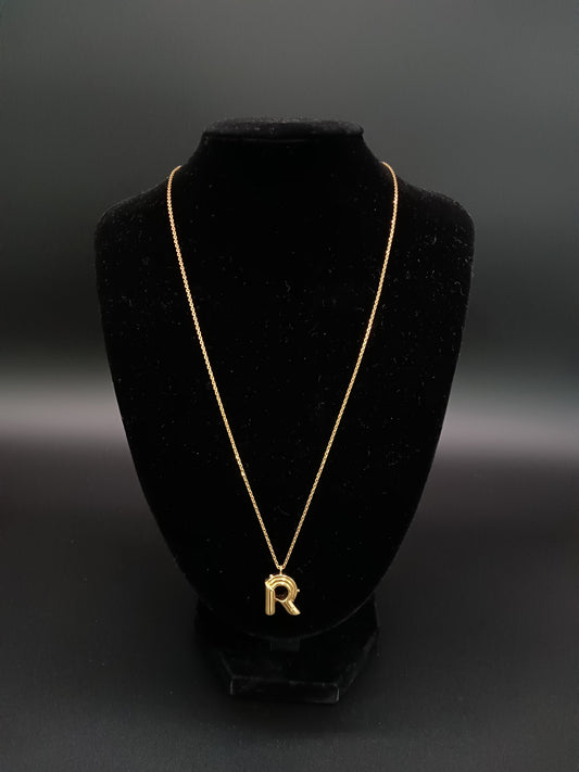 LOUIS VUITTON LV & ME R Initial Necklace