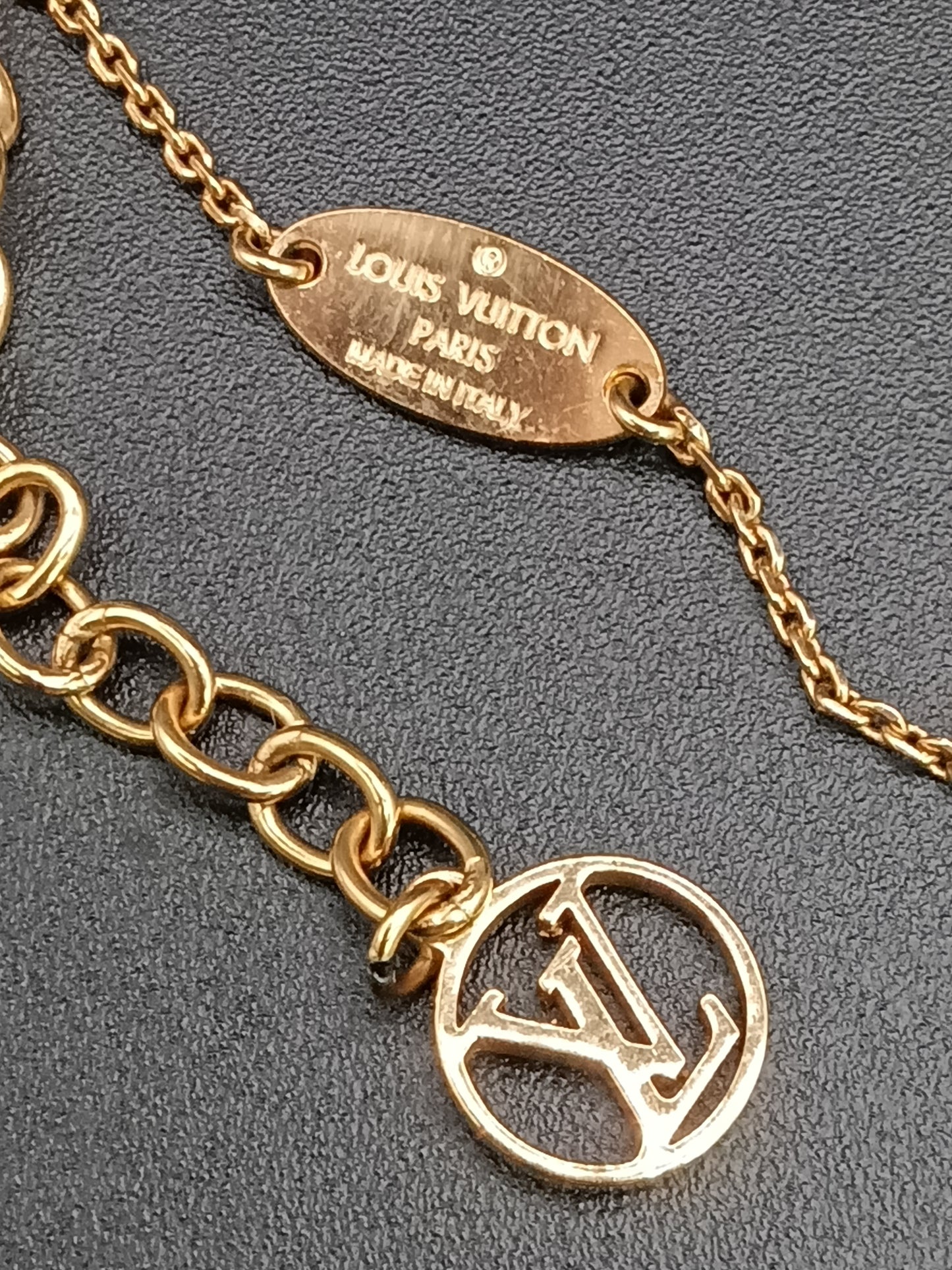 LOUIS VUITTON LV & ME R Initial Necklace