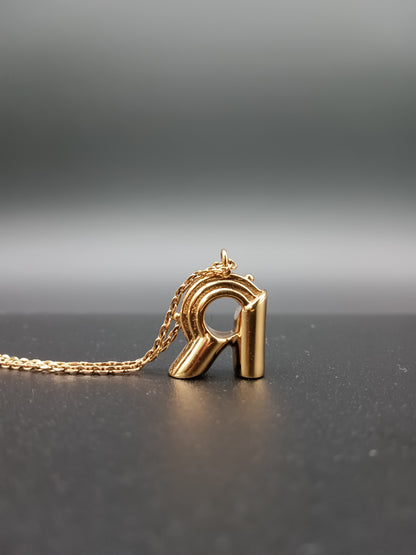 LOUIS VUITTON LV & ME R Initial Necklace
