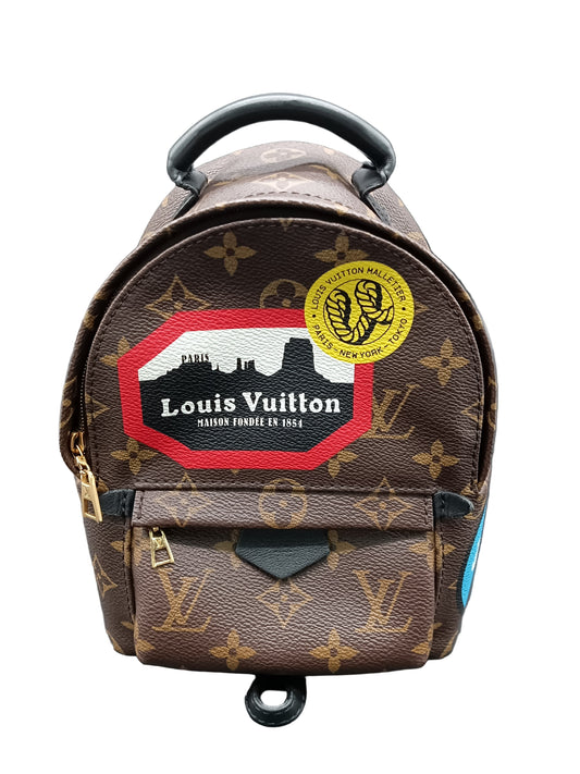 LOUIS VUITTON Monogram Palm Spring Mini World Tour