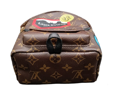 LOUIS VUITTON Monogram Palm Spring Mini World Tour