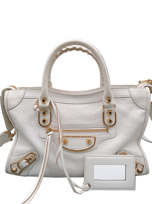 BALENCIAGA City Classic Metallic Edge Bag