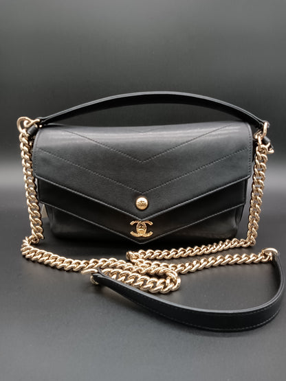 CHANEL V-Stitch Envelope Flap