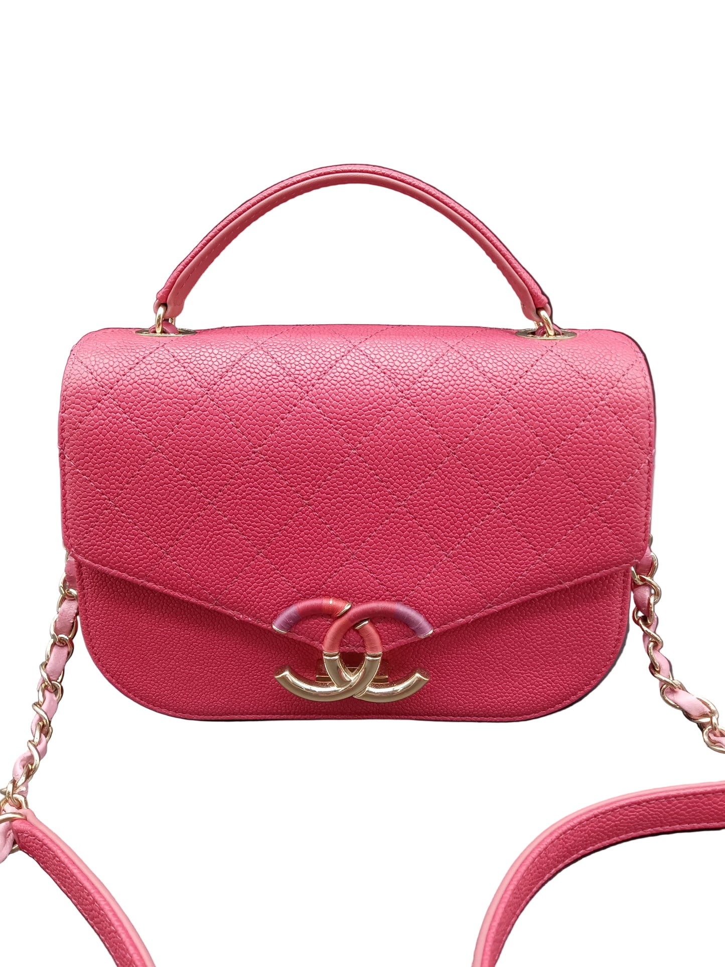 CHANEL Caviar Coco Mark Stitch