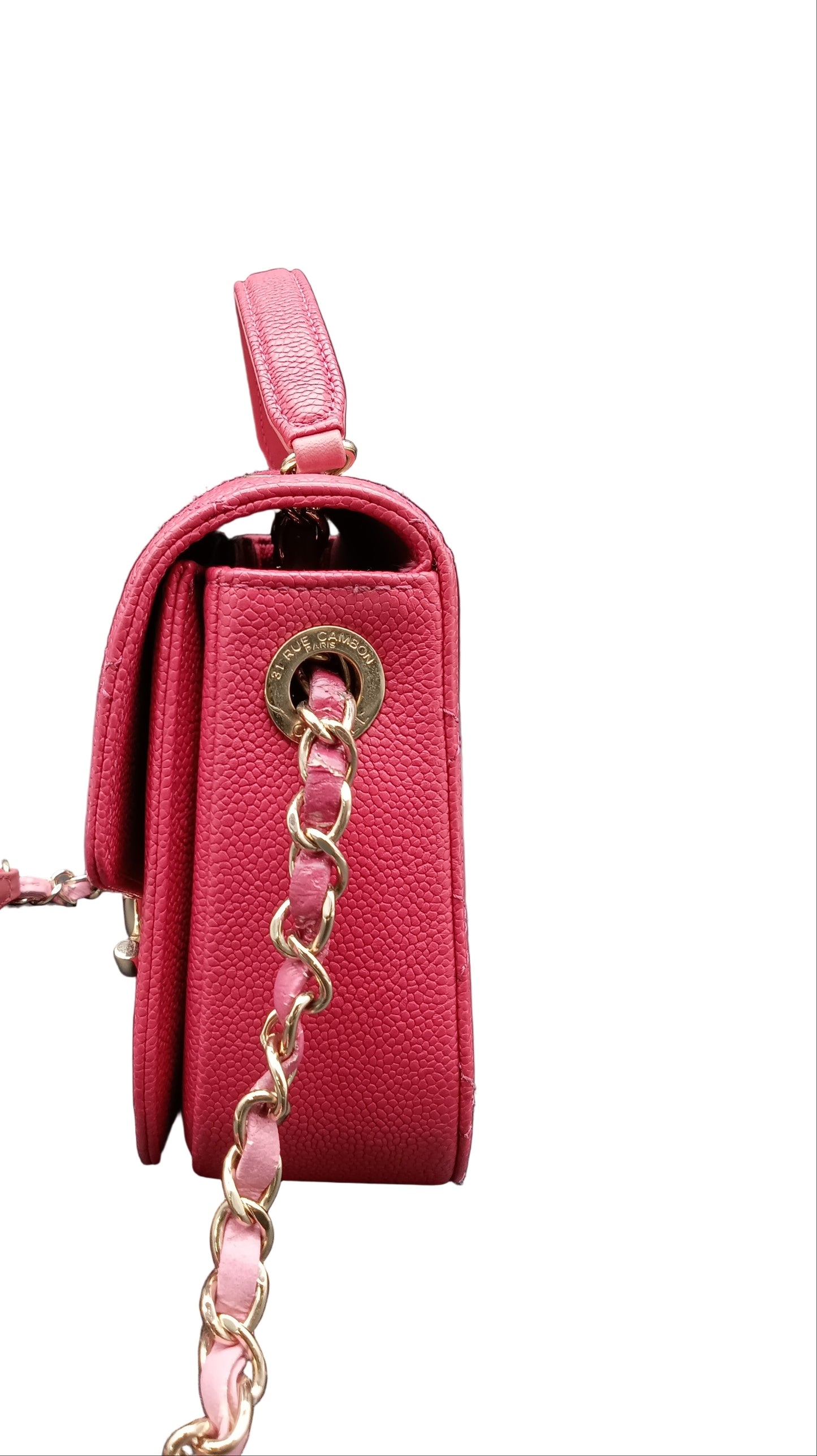 CHANEL Caviar Coco Mark Stitch