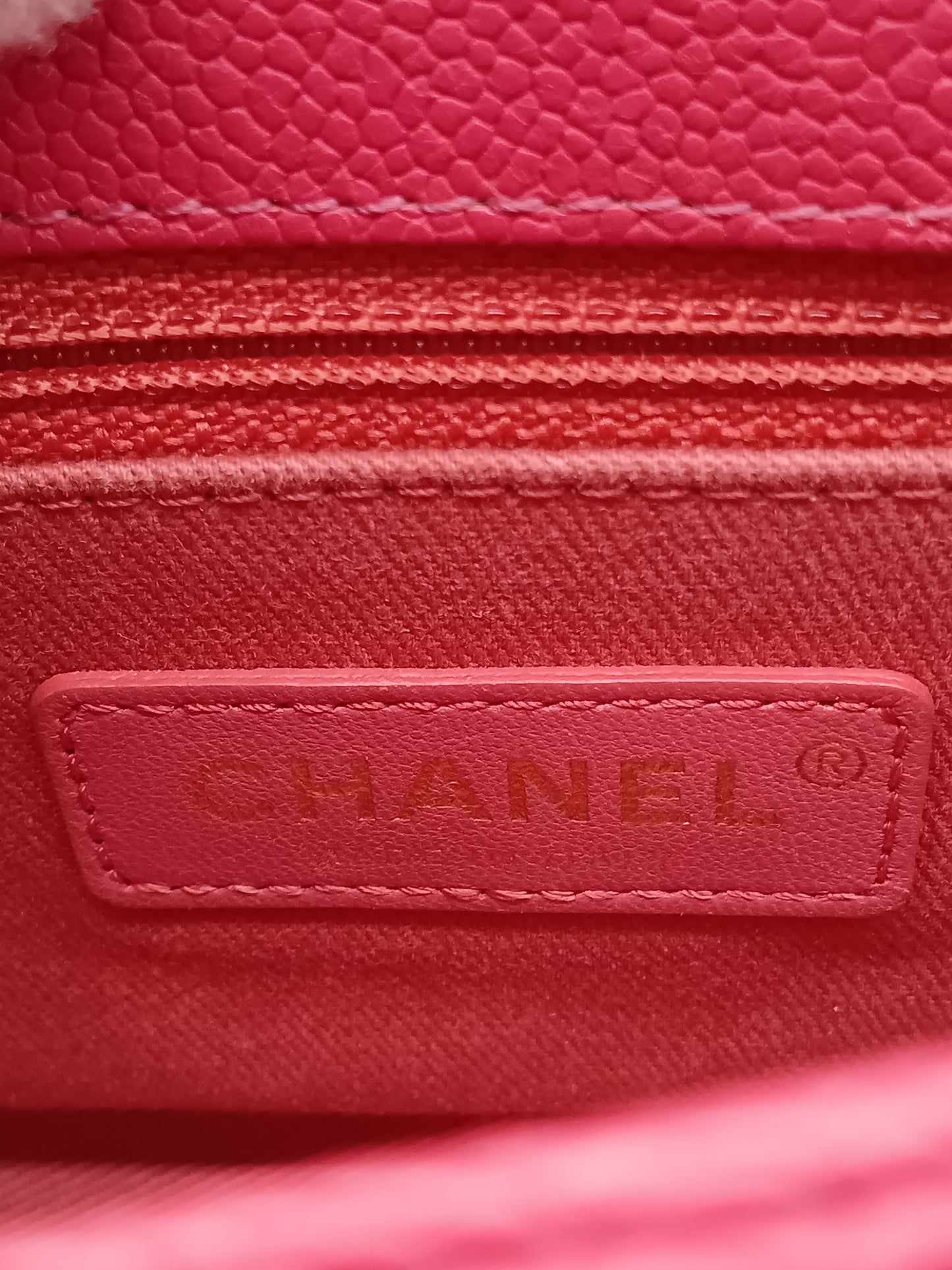CHANEL Caviar Coco Mark Stitch