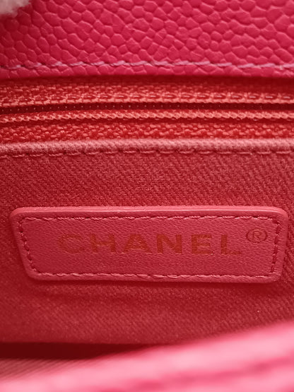 CHANEL Caviar Coco Mark Stitch