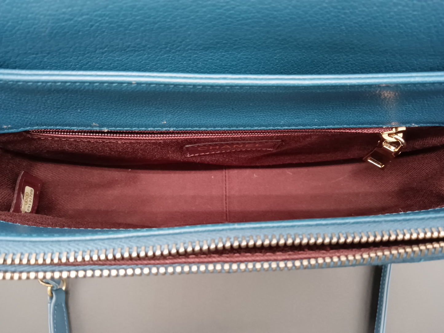 CHANEL Calfskin Goatskin Coco Curve Flap