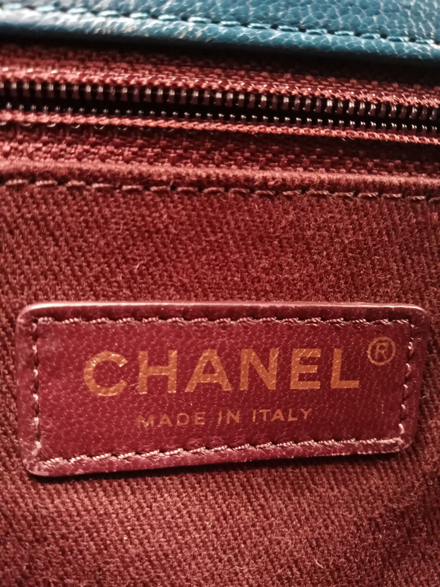 CHANEL Calfskin Goatskin Coco Curve Flap