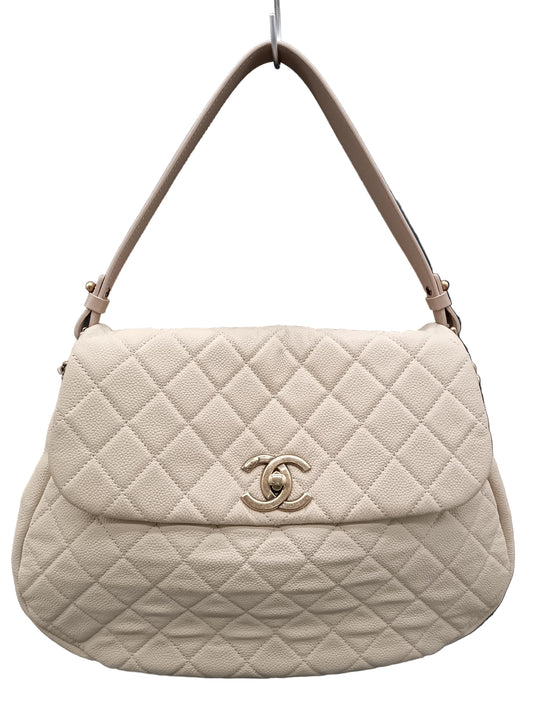 CHANEL Caviar Country Chic Messenger Bag