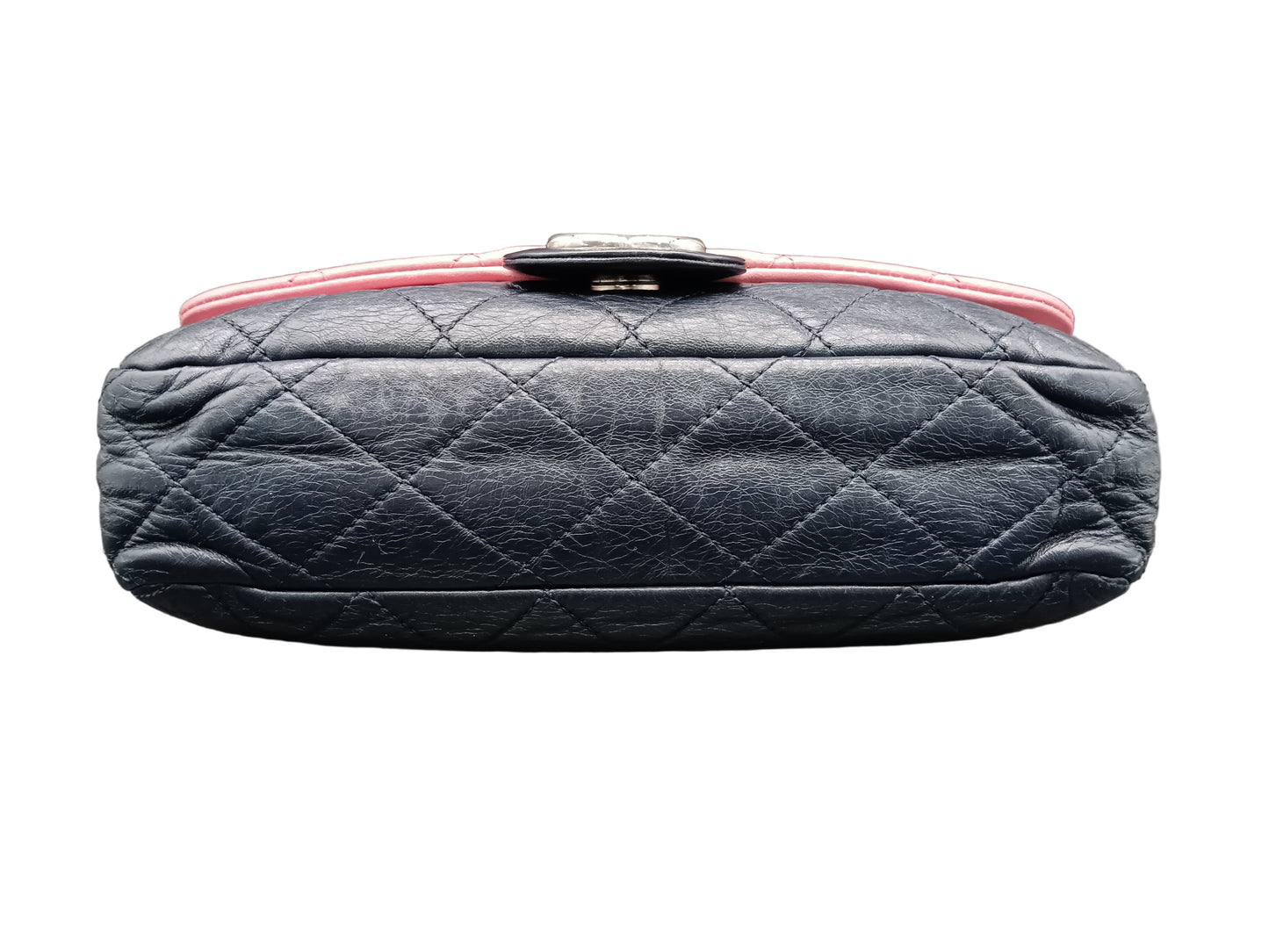 CHANEL Lamb Bicolor Flap