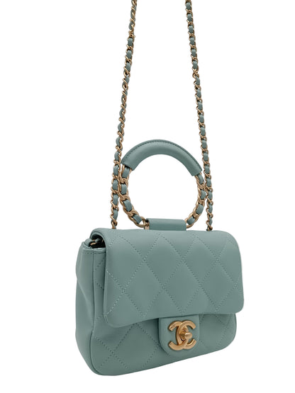 CHANEL Lambskin In The Loop Flap