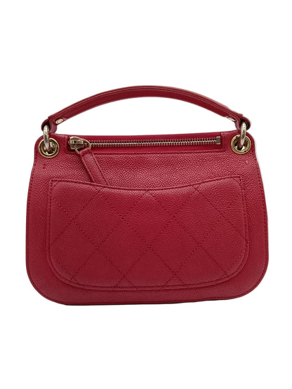 CHANEL Caviar Top Handle Flap