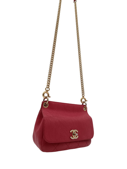 CHANEL Caviar Top Handle Flap