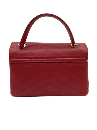 CHANEL Lambskin Coco Chevron Envelope Flap