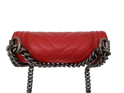 CHANEL Lambskin V-Stitch Leboy