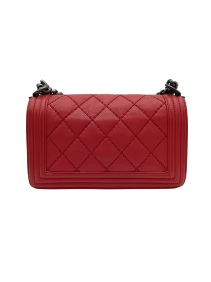 CHANEL Calfskin Wildstitch Leboy