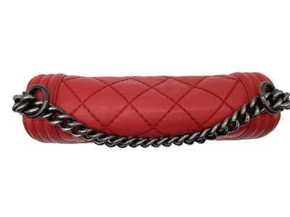 CHANEL Calfskin Wildstitch Leboy