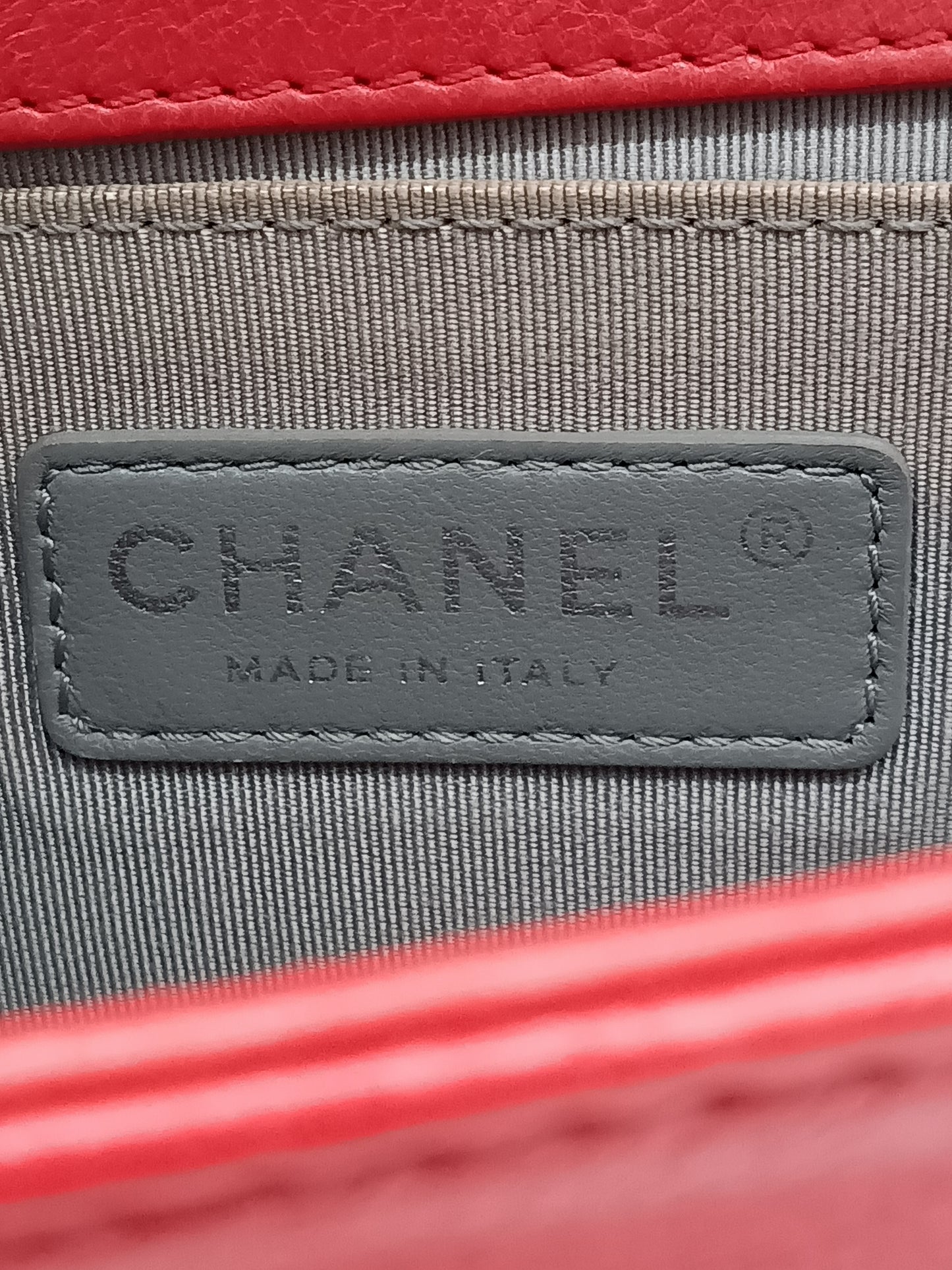 CHANEL Calfskin Wildstitch Leboy