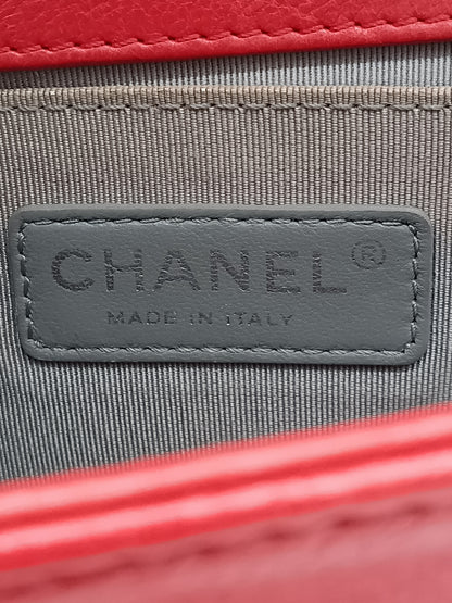 CHANEL Calfskin Wildstitch Leboy