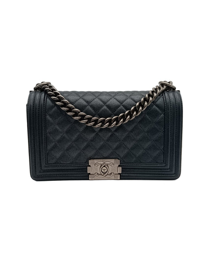 CHANEL Calfskin Quilted Leboy