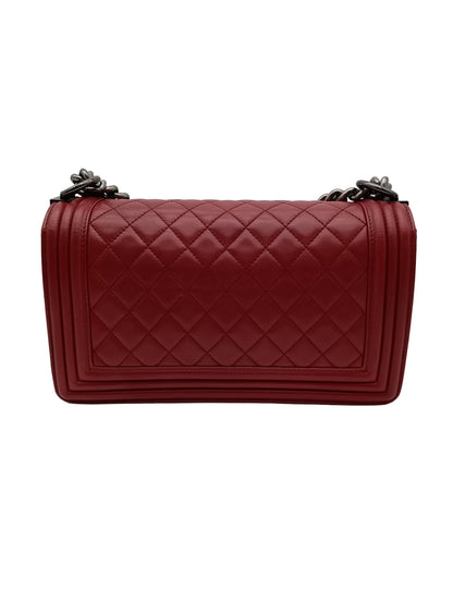 CHANEL Lambskin Quilted Leboy