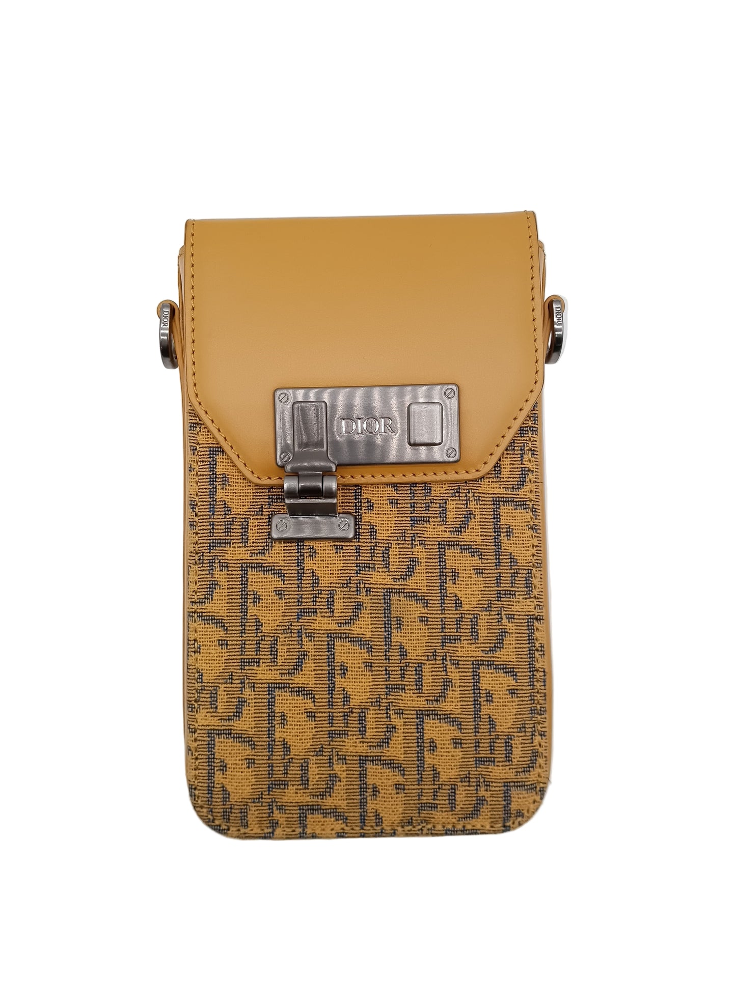 DIOR Oblique Calfskin Vertical Pouch