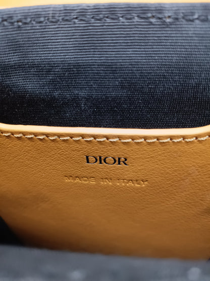 DIOR Oblique Calfskin Vertical Pouch