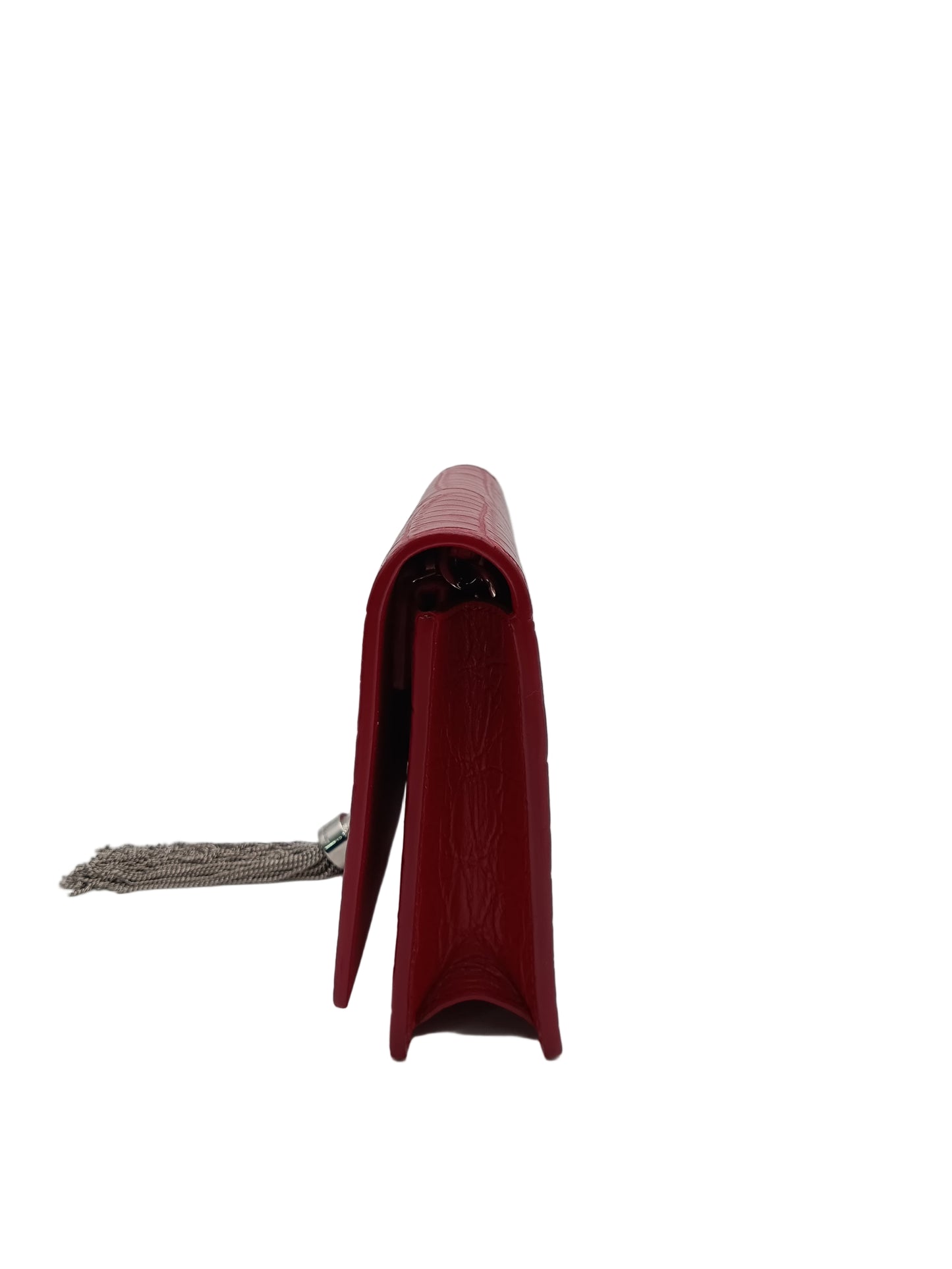 YSL Crocodile Embossed Kate Monogram