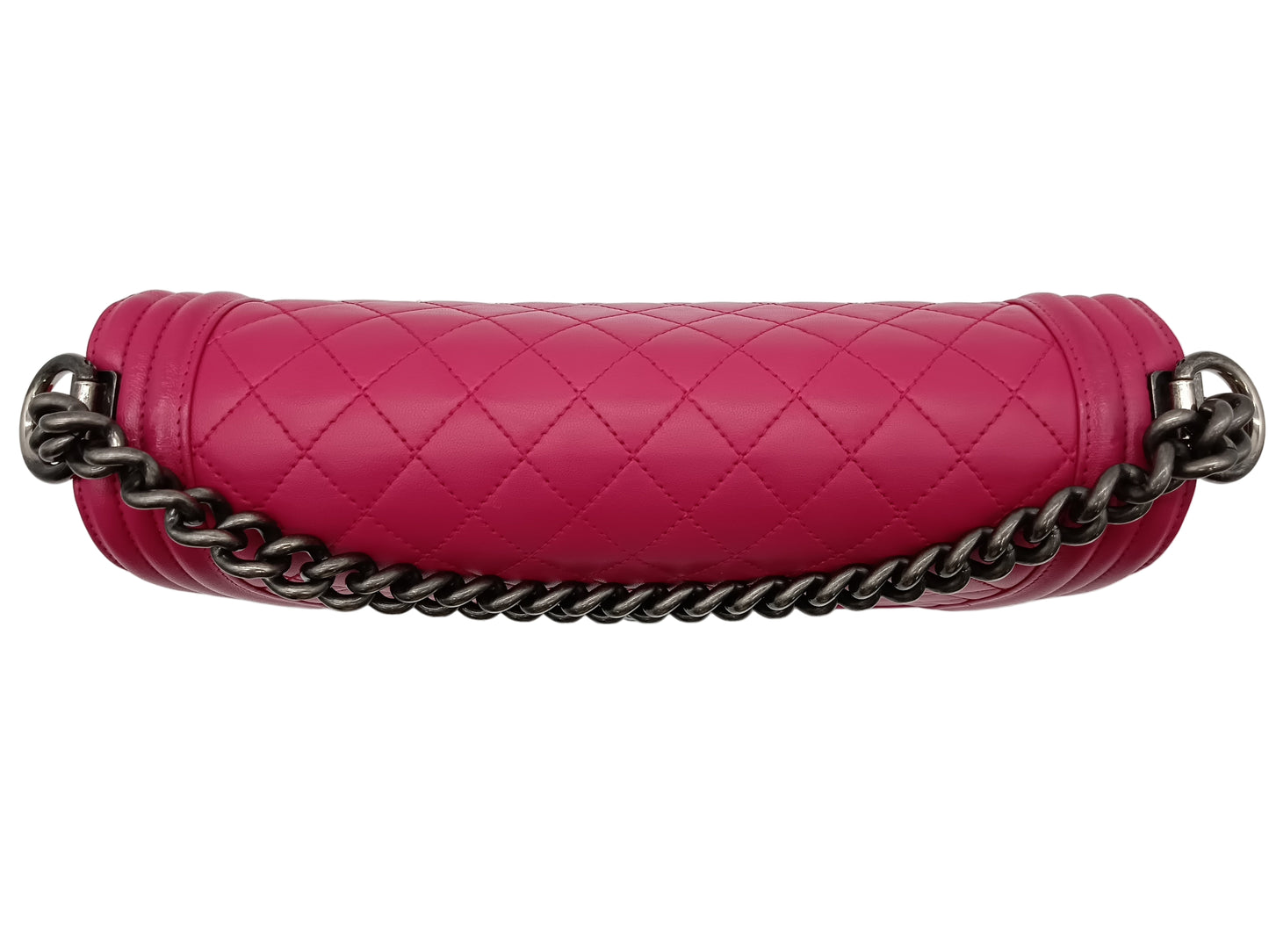 CHANEL Lambskin Quilted Leboy