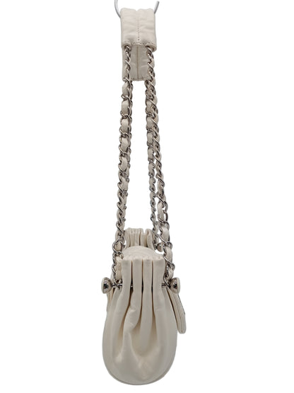 CHANEL Lambskin Quilted Accordion