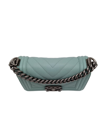 CHANEL Caviar V-Stitch Leboy