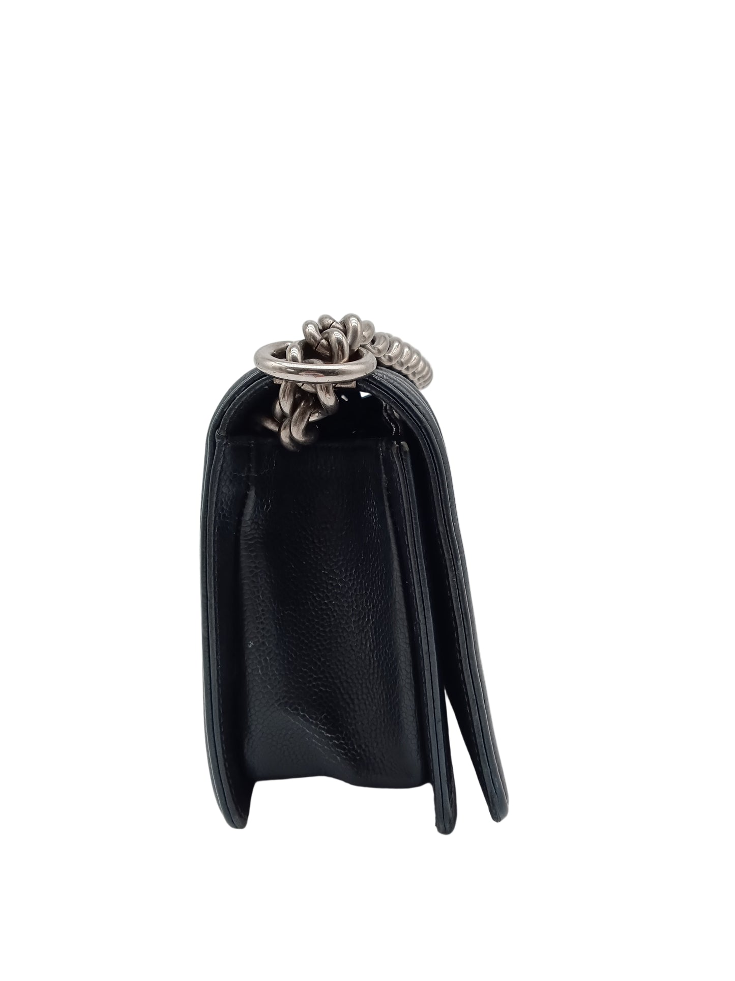 CHANEL Caviar V-Stitch Leboy