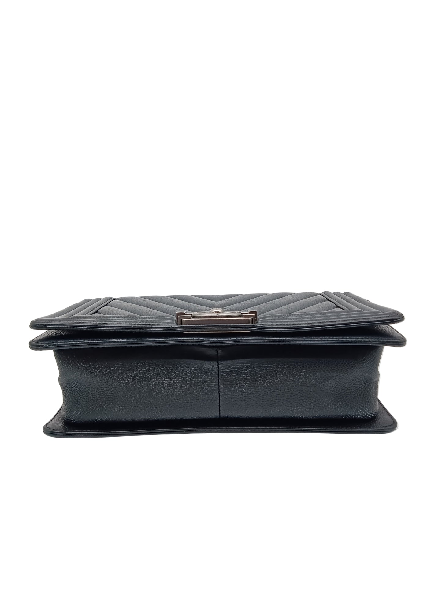 CHANEL Caviar V-Stitch Leboy