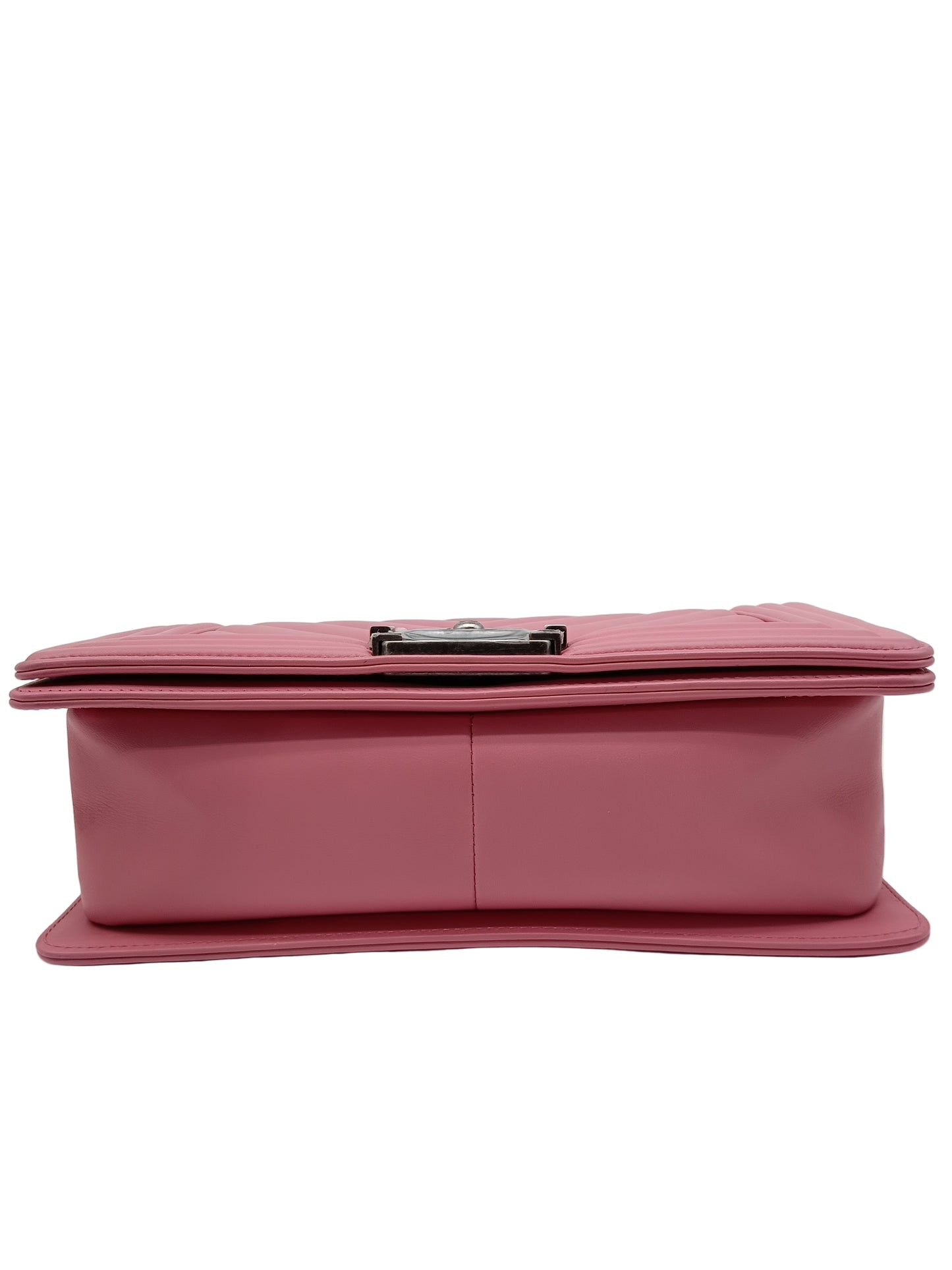 CHANEL Lambskin V-Stitch Leboy