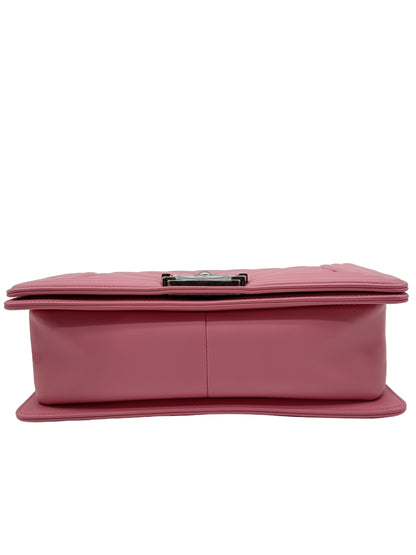 CHANEL Lambskin V-Stitch Leboy